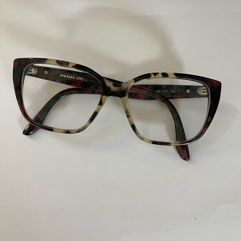 Prada Journal Eyeglasses tortoiseshell
